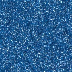 Miyuki Delica DB0920 | Sparkling Cerulean Blue Lined Crystal 7.2g