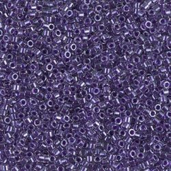 Miyuki Delica DB0923 | Sparkling Violet Lined Crystal 7.2g