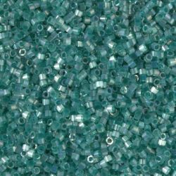 Miyuki Delica DB1870 11/0 Silk Satin Emerald Green AB 7.2g