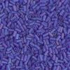 Miyuki BGL1-90151FR/BGL1-151FR Bugle Beads (3mm/.125”) Opaque Cobalt Matte AB