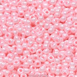Miyuki 11-90427 Seed Beads | Opaque Baby Pink Luster 11/0, 24g